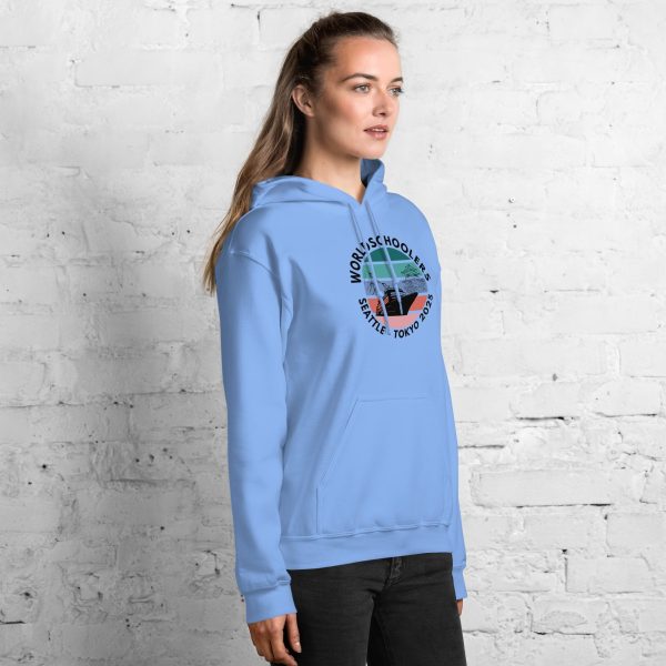Unisex Hoodie | Black font | Seattle-Tokyo