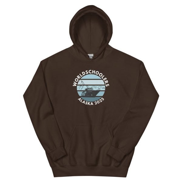 Unisex Hoodie | White Font | Alaska