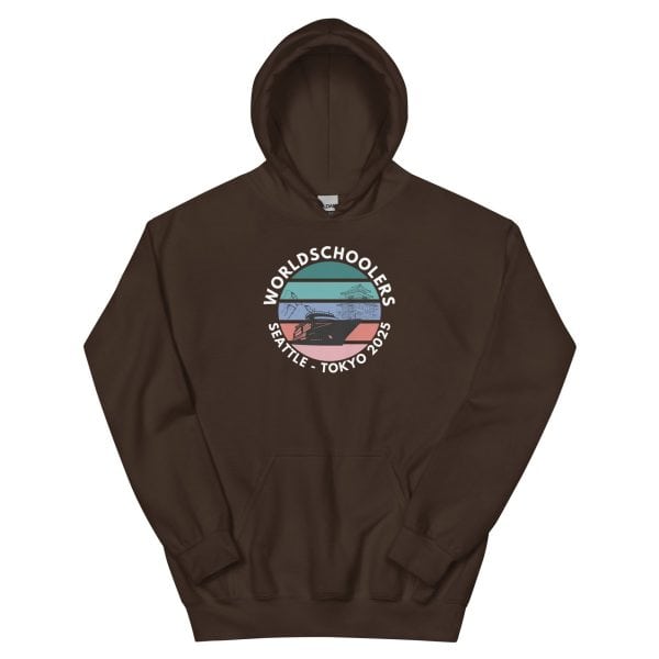 Unisex Hoodie | White font | Seattle-Tokyo