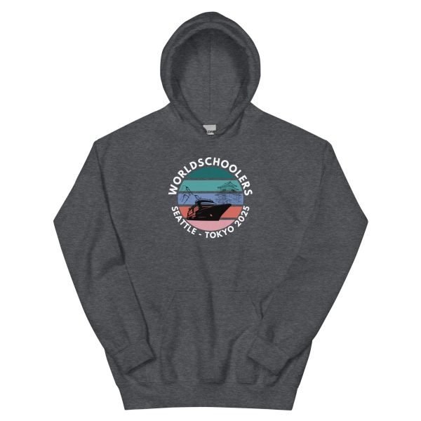 Unisex Hoodie | White font | Seattle-Tokyo