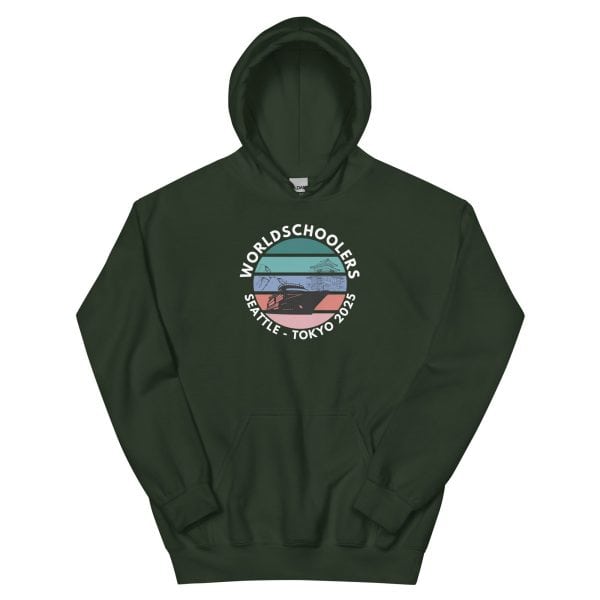 Unisex Hoodie | White font | Seattle-Tokyo