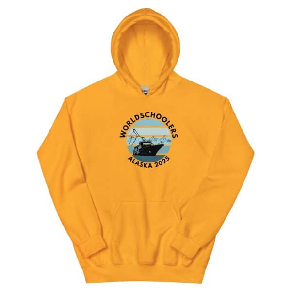 Unisex Hoodie | Black Font | Alaska