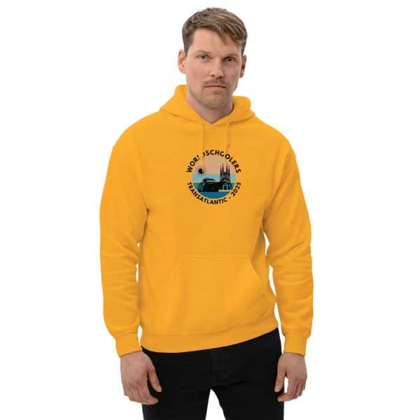 Unisex Hoodie | Black Font | Transatlantic 2025