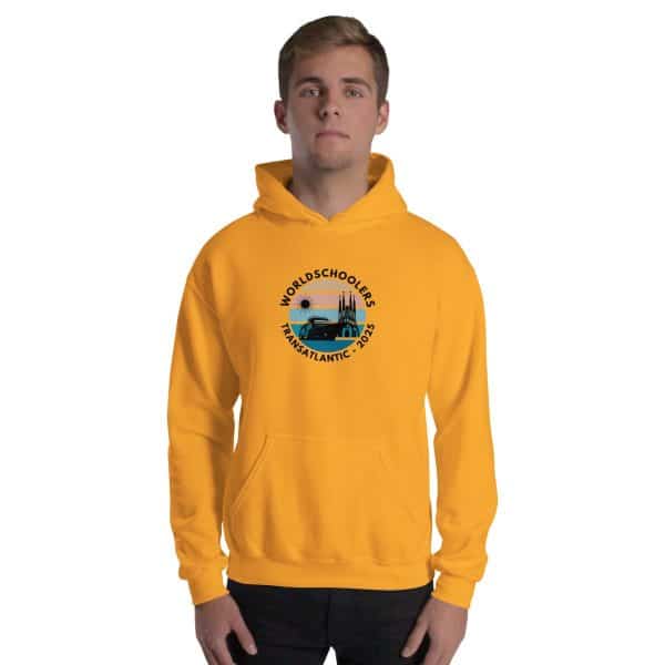 Unisex Hoodie | Black Font | Transatlantic 2025