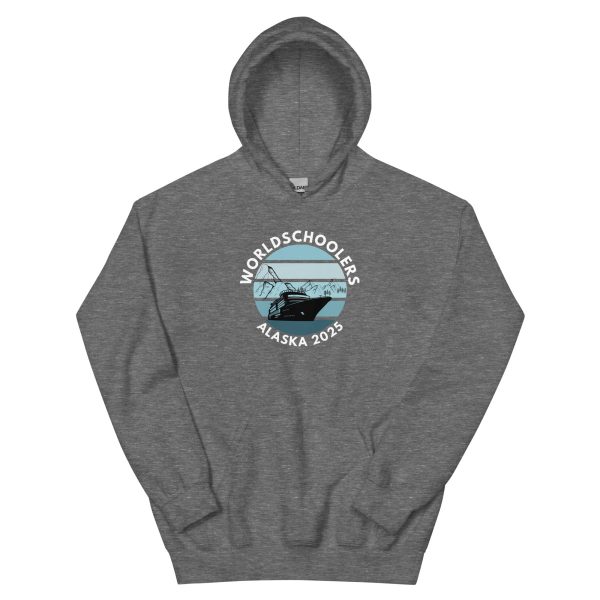 Unisex Hoodie | White Font | Alaska