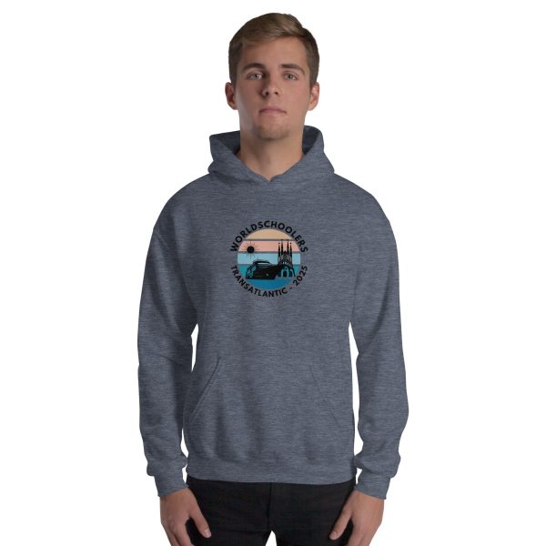 Unisex Hoodie | Black Font | Transatlantic 2025