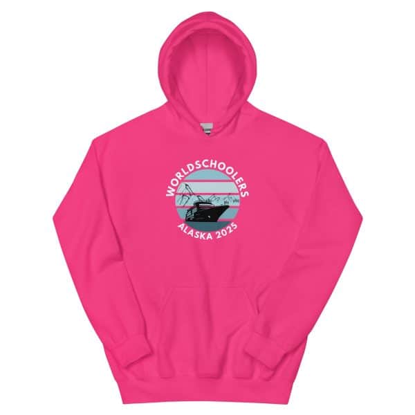 Unisex Hoodie | White Font | Alaska