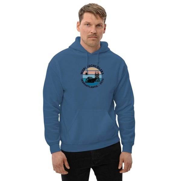 Unisex Hoodie | Black Font | Transatlantic 2025