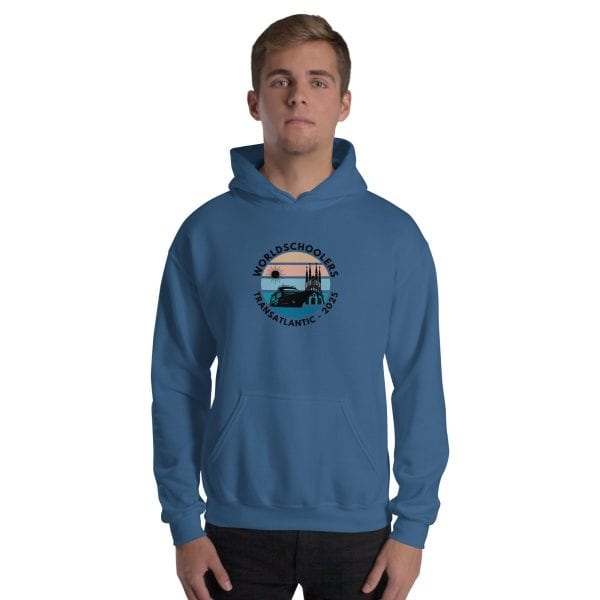 Unisex Hoodie | Black Font | Transatlantic 2025