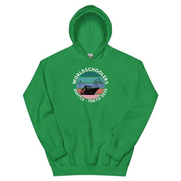 Unisex Hoodie | White font | Seattle-Tokyo
