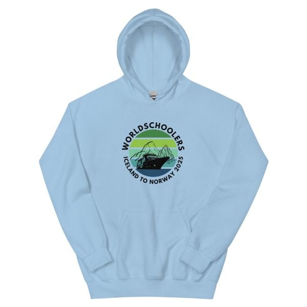 Unisex Hoodie | Black Font |  Iceland