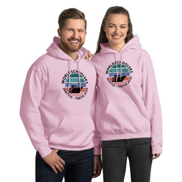 Unisex Hoodie | Black font | Seattle-Tokyo