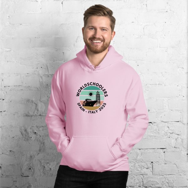 Unisex Hoodie | Black Font | Spain - Italy 2025