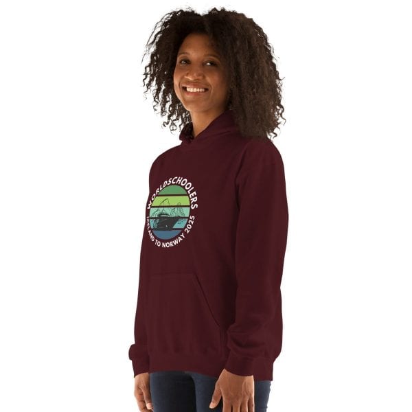 Unisex Hoodie | White Font | Iceland