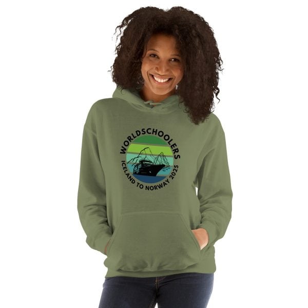 Unisex Hoodie | Black Font |  Iceland