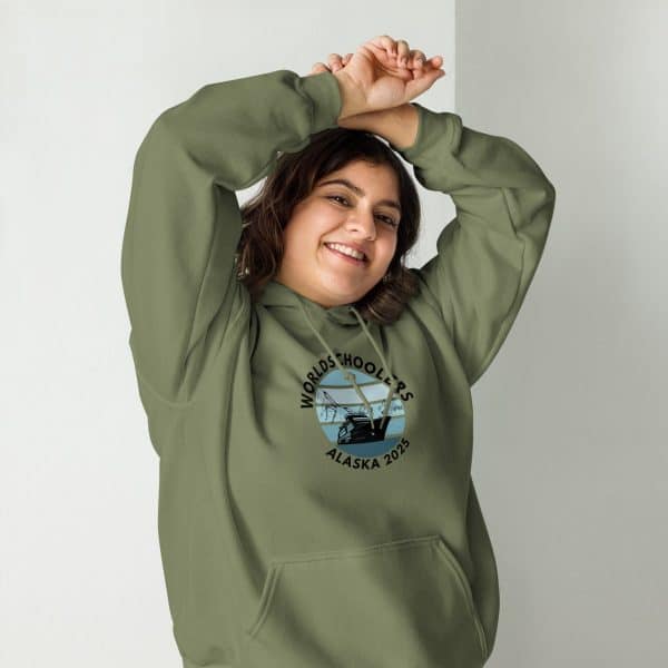 Unisex Hoodie | Black Font | Alaska