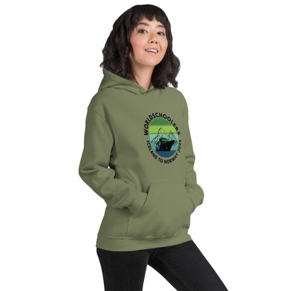 Unisex Hoodie | Black Font |  Iceland