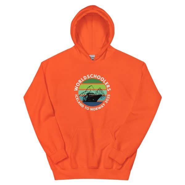 Unisex Hoodie | White Font | Iceland