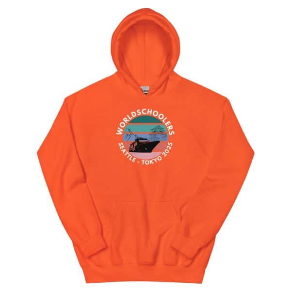 Unisex Hoodie | White font | Seattle-Tokyo