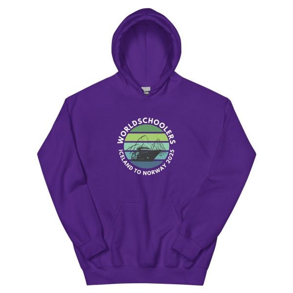 Unisex Hoodie | White Font | Iceland
