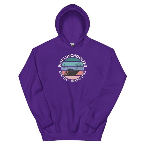 Unisex Hoodie | White font | Seattle-Tokyo