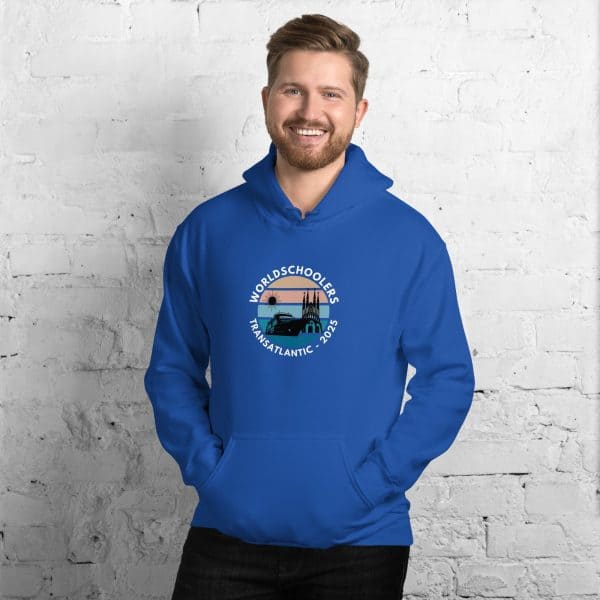 Unisex Hoodie | White Font | Transatlantic 2025