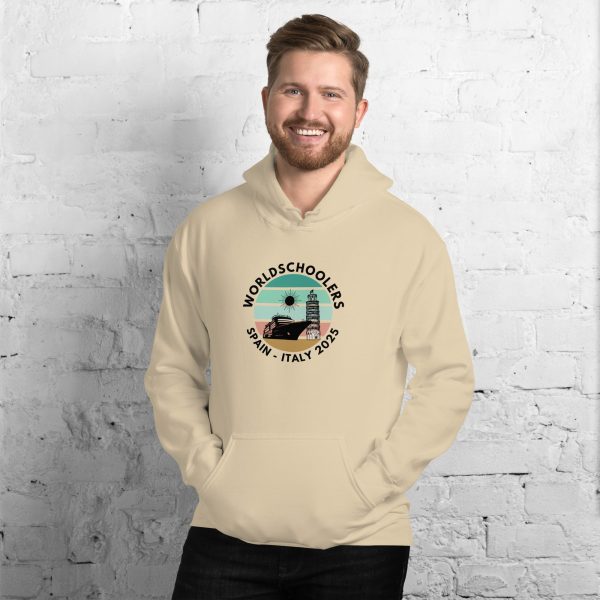 Unisex Hoodie | Black Font | Spain - Italy 2025