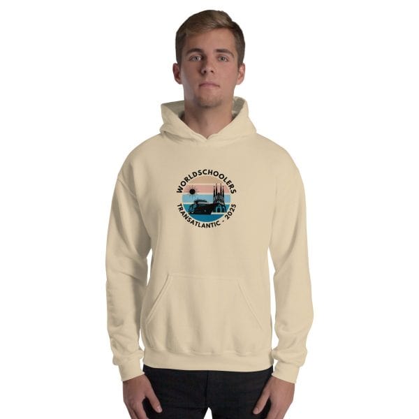 Unisex Hoodie | Black Font | Transatlantic 2025