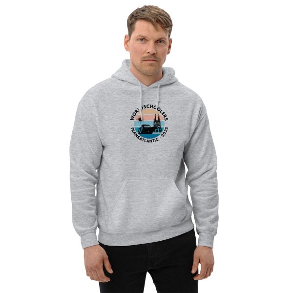 Unisex Hoodie | Black Font | Transatlantic 2025