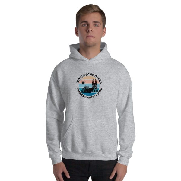 Unisex Hoodie | Black Font | Transatlantic 2025