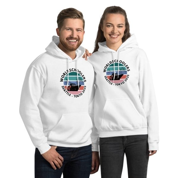 Unisex Hoodie | Black font | Seattle-Tokyo