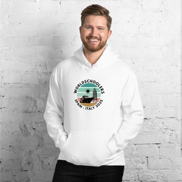 Unisex Hoodie | Black Font | Spain - Italy 2025