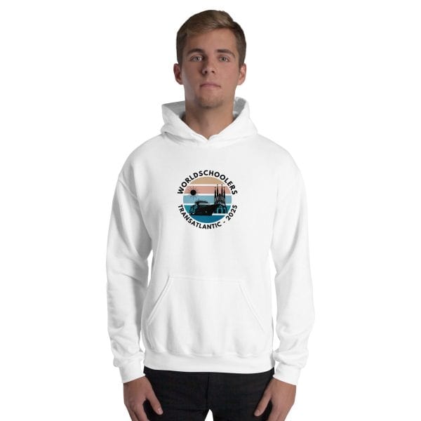 Unisex Hoodie | Black Font | Transatlantic 2025