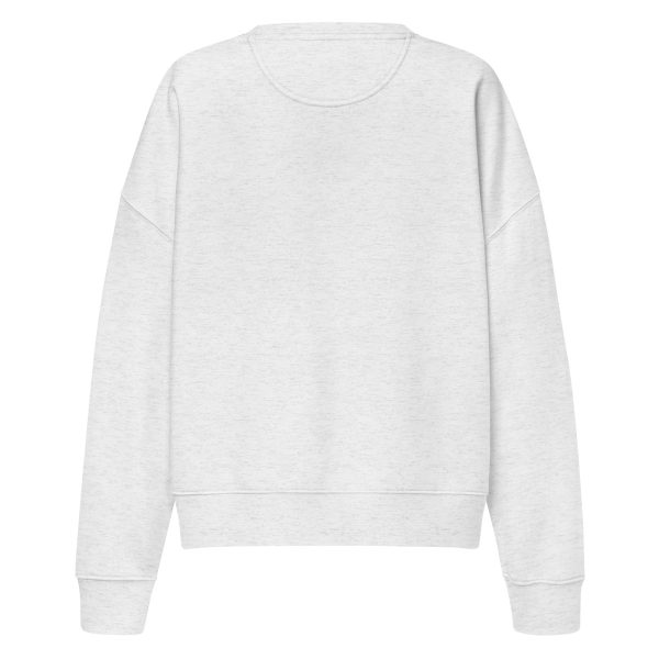 Women’s organic crew neck sweatshirt | Black font | Seattle-Tokyo