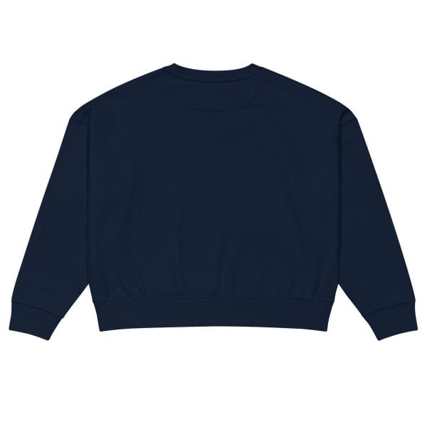 Women’s organic crew neck sweatshirt | White font | Seattle-Tokyo