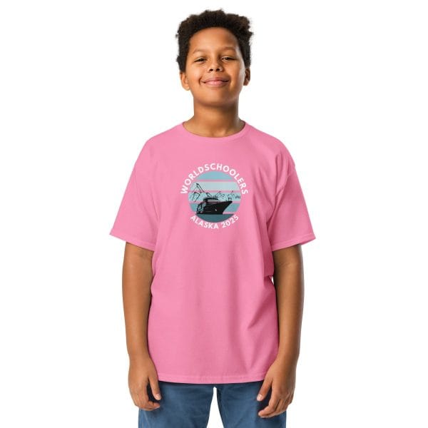 Youth classic tee | White Font | Alaska