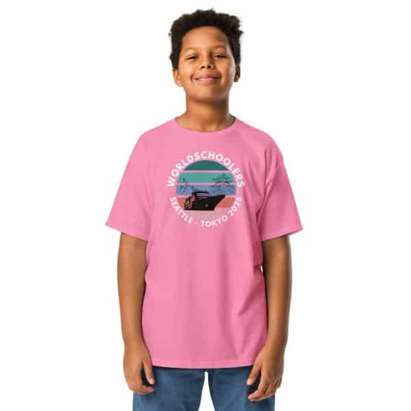 Youth classic tee | White font | Seattle-Tokyo