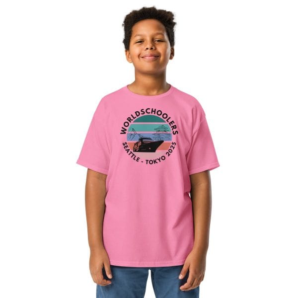 Youth classic tee | Black font | Seattle-Tokyo