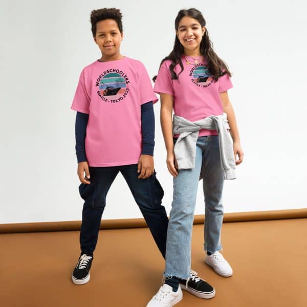 Youth classic tee | Black font | Seattle-Tokyo