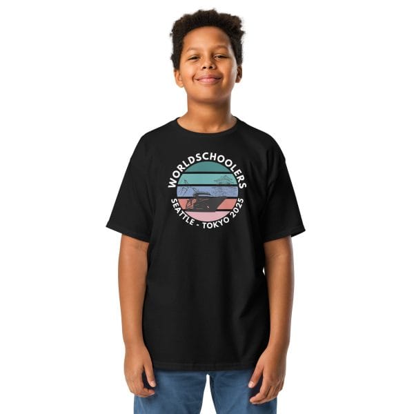 Youth classic tee | White font | Seattle-Tokyo
