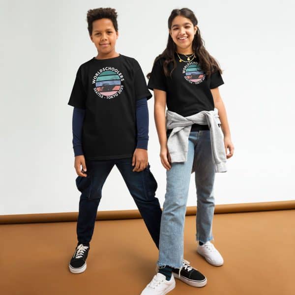 Youth classic tee | White font | Seattle-Tokyo