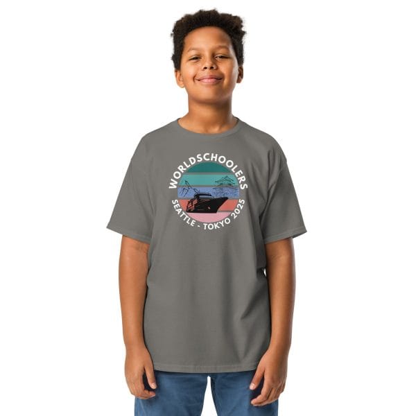 Youth classic tee | White font | Seattle-Tokyo