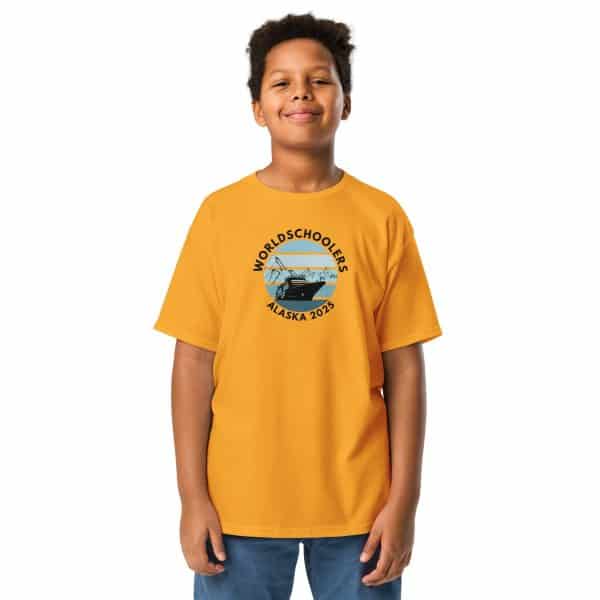 Youth classic tee | Block Font | Alaska