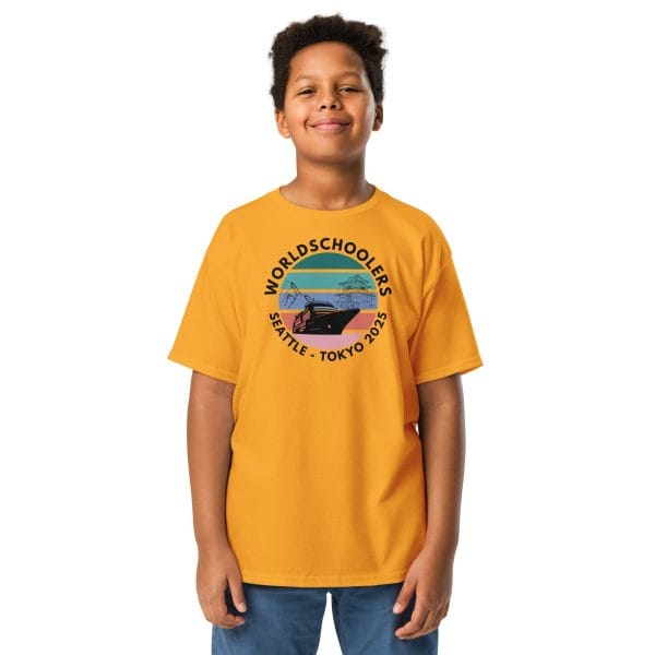 Youth classic tee | Black font | Seattle-Tokyo