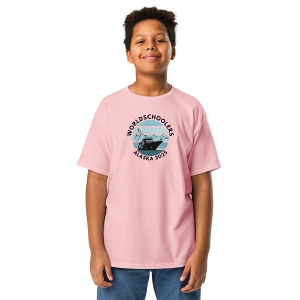 Youth classic tee | Block Font | Alaska
