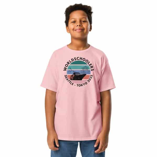 Youth classic tee | Black font | Seattle-Tokyo