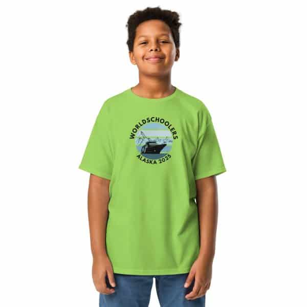 Youth classic tee | Block Font | Alaska