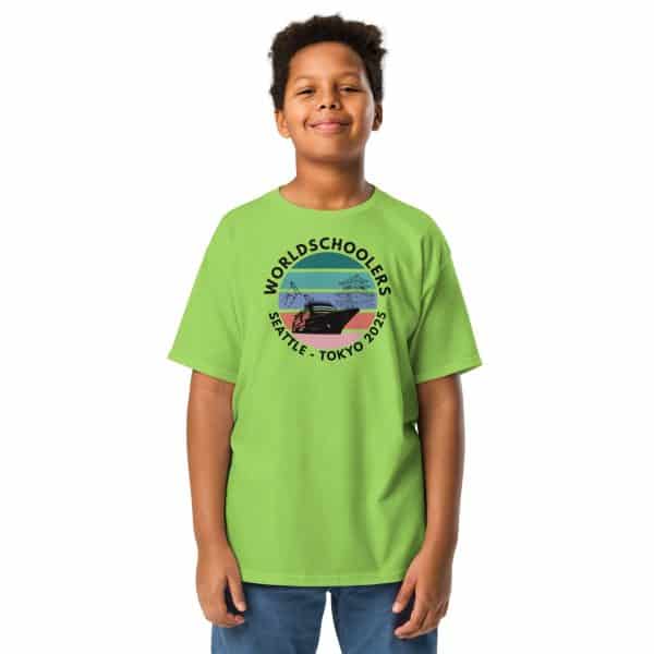 Youth classic tee | Black font | Seattle-Tokyo
