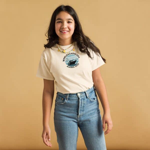Youth classic tee | Block Font | Alaska