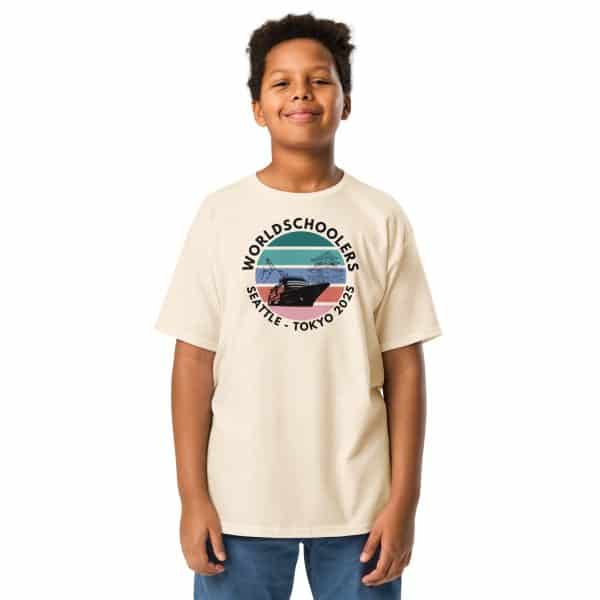 Youth classic tee | Black font | Seattle-Tokyo
